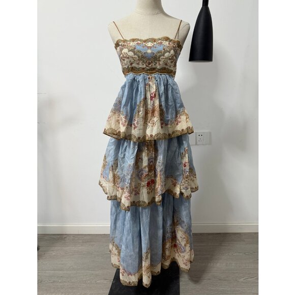 Zimmerman Sunlight Layered Long Dress - Picture 2 of 11